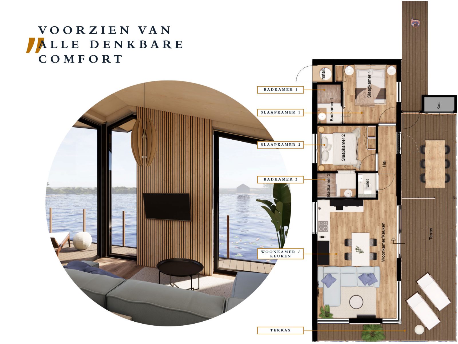 Plattegrond van het type Wellseind